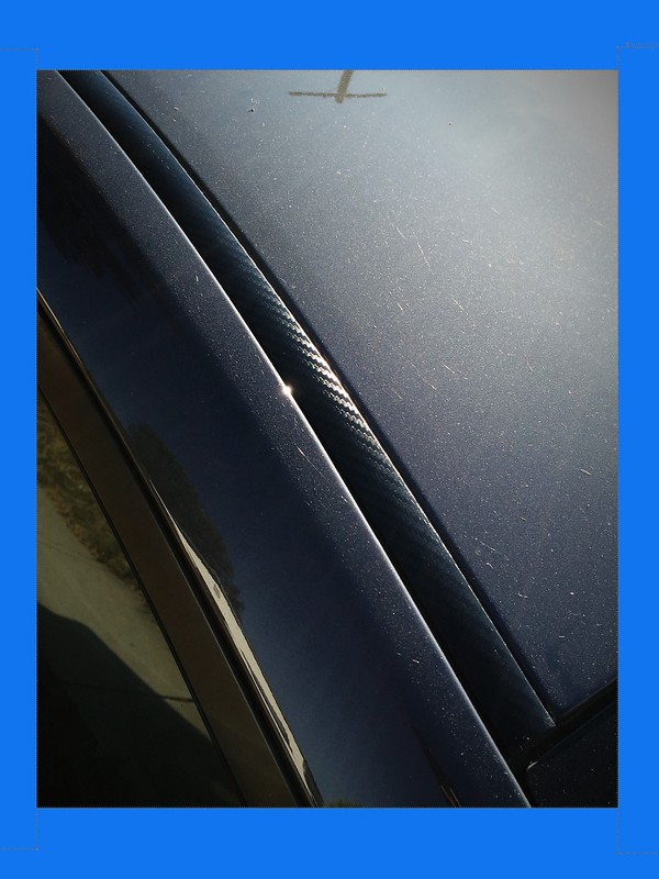 ForLEXUSModels CARBON FIBER ROOF TRIM MOLDING 2PC W/5YR WARRANTY