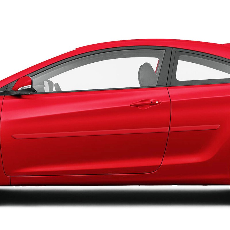For: Hyundai Elantra 2DR 2013-2016 Painted Body Side Moldings #FE-ELA13-2-DR