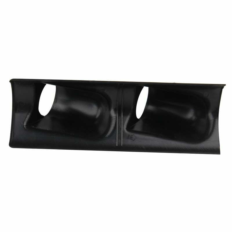 Black 2" 52mm Left Hand Drive Pod A Pillar Triple 2 Hole Mount Meter Gauge Holde gallery