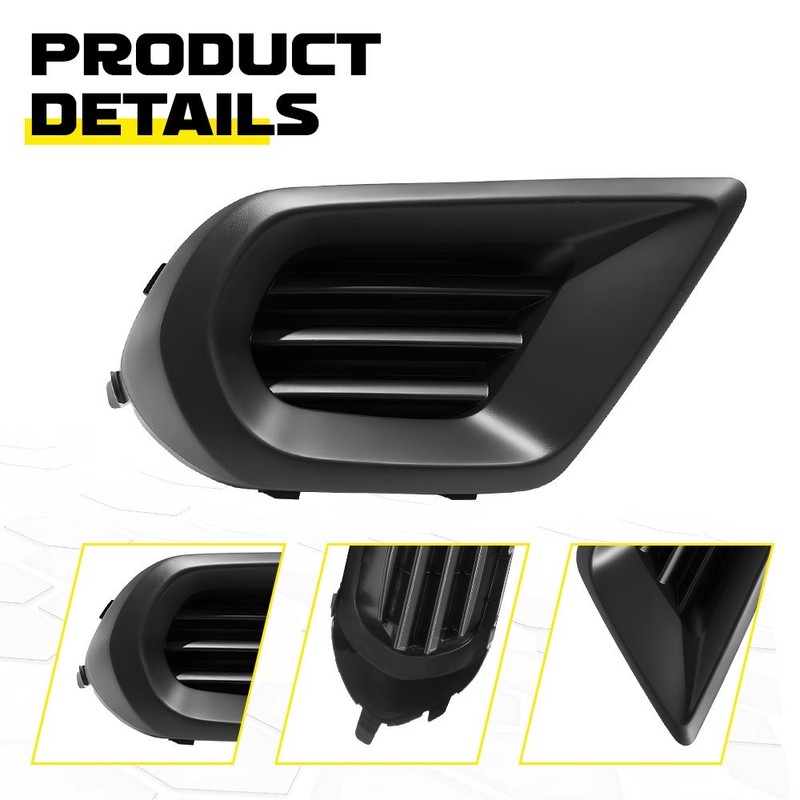 2x Front Fog Light Lamp Cover Bezel For 2014-2016 Subaru Forester Left Right EPY gallery