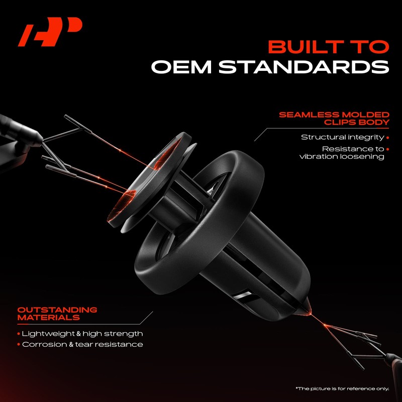 A-Premium 250x Trim Clip Retainer Fastener Kits for Honda Odyssey 2018 2019-2022 gallery