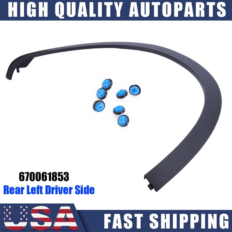 FOR 2017-2020 MASERATI LEVANTE 670061853 REAR LEFT WHEEL ARCH TRIM MOLDING NEW