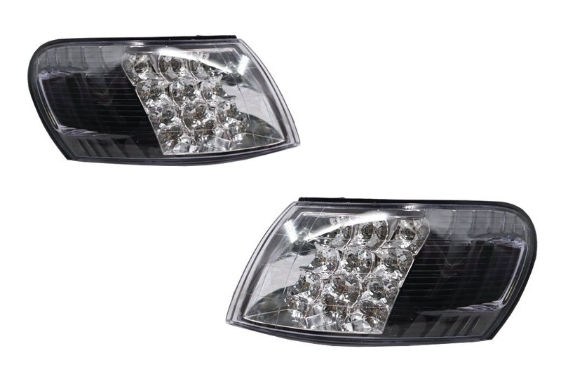 NEW LED CORNER LIGHTS Fit For TOYOTA COROLLA~1993-1997 AE100 AE101 JDM Black gallery