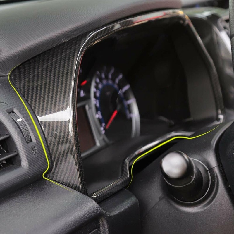 Dashboard Frame Trim Decor Cover For 4Runner 2010-2022 Accessories Carbon Fiber gallery