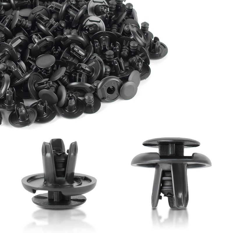 100pcs Fender Splash Shield Clips Push Pin Fastener Retainer For Corolla Camry gallery