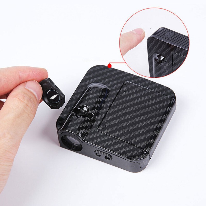2Pcs Car LED Angel Wings Wireless Door Atmosphere Lighting Shadow Projector Lamp gallery