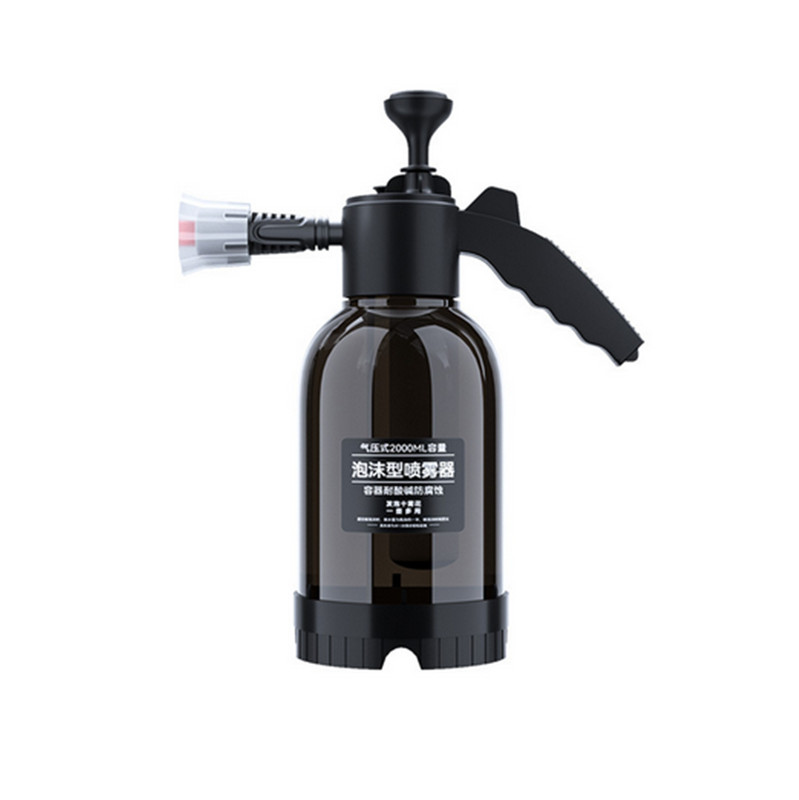 2L Car Wash Pump Foam Sprayer Hand Held Wash Spray Bottle Snow Foam Detailing