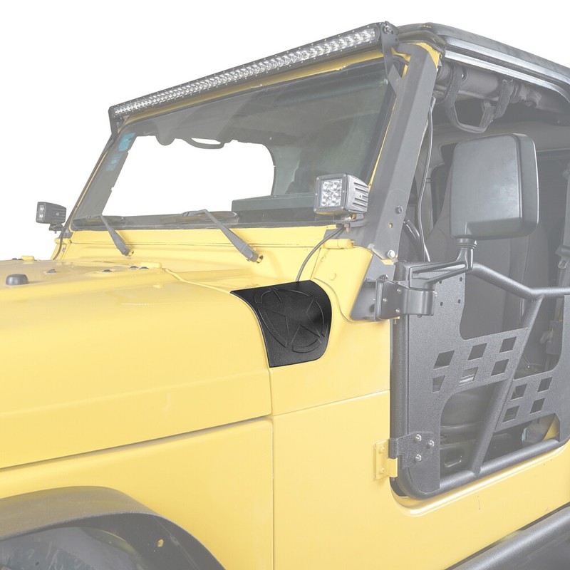 Hooke Road ABS Body Armor Cowl Guards Exterior for 1997-2006 Jeep Wrangler TJ gallery