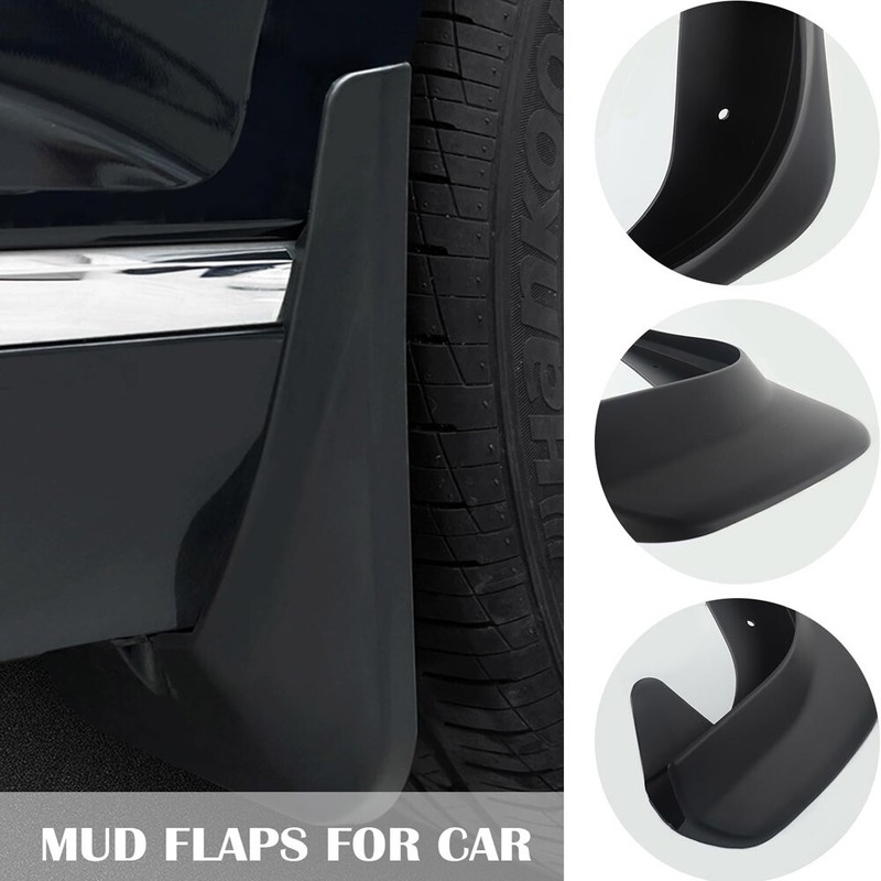 4PCS Universal Car Mud Flaps Splash Guards For Front or Rear Auto Accessories US gallery