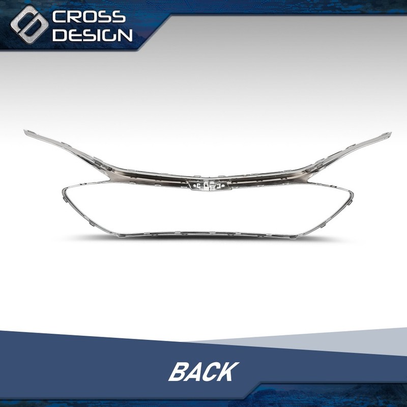 Fit For 19-22 Chevrolet Malibu Chrome Front Grille Trim Middle Frame 84473374 gallery