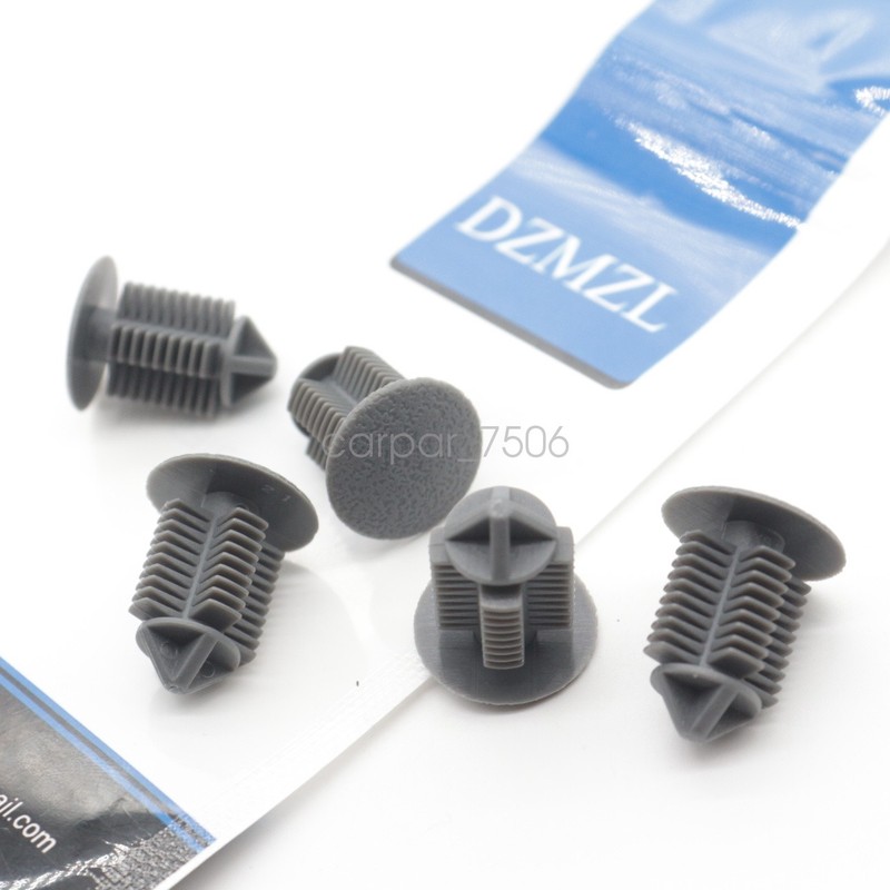 24 Pcs Nylon Push Type Body Retainer Clip Compatible With Renault 7703077107