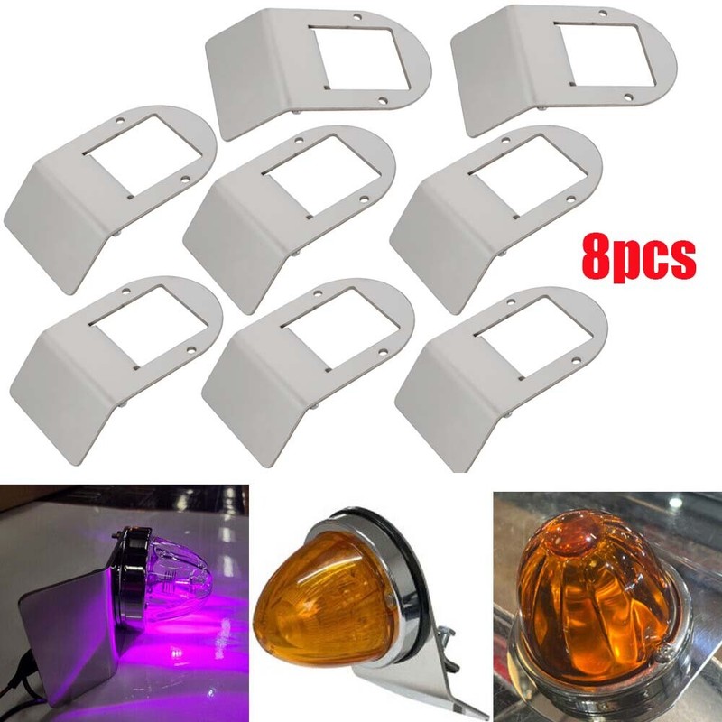 8x Universal Watermelon Under Glow Frame Bracket Stainless Steel Mount Bracket