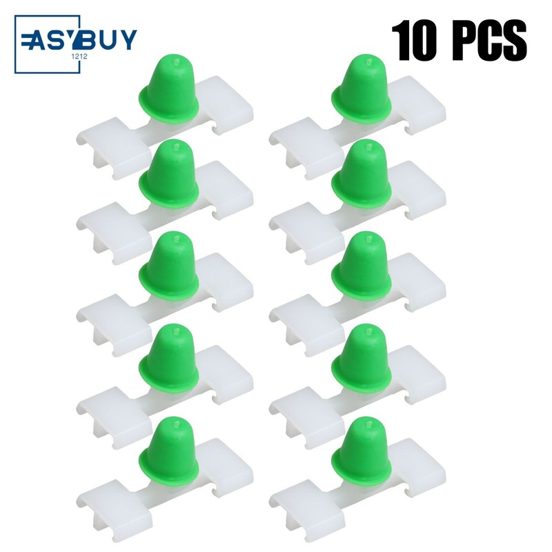 10PCS Door Exterior Grommet Molding Clip for BMW E46 323Ci 330Ci 325Ci 328Ci M3
