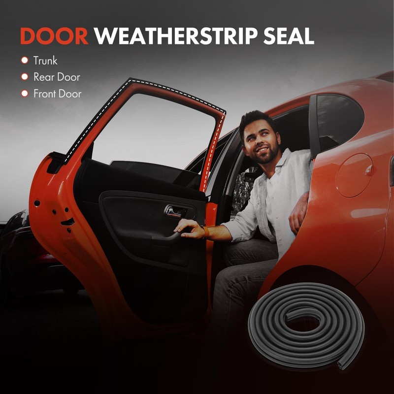 Front Left / Right Door Weatherstrip Seal for Chevy Express 1500 GMC Savana 1500 gallery