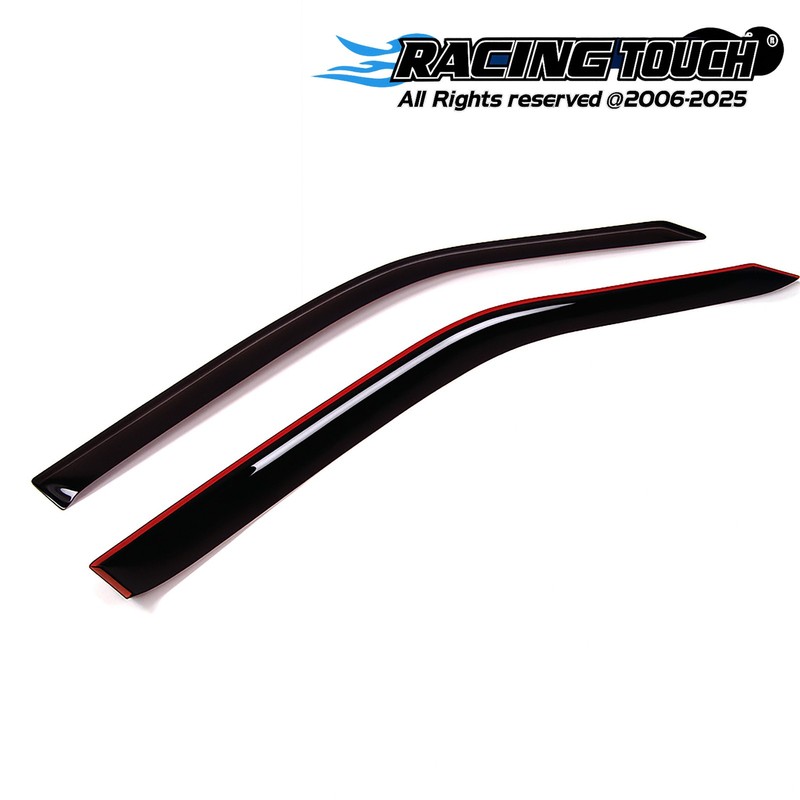JDM Visor Deflector Front 2pcs Rain Guard For Toyota Sienna 1998 1999-2003 98-03
