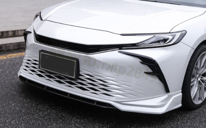 Glossy Black Front Bumper Wind Knife Grille Replace Part For Toyota Camry 2025 gallery