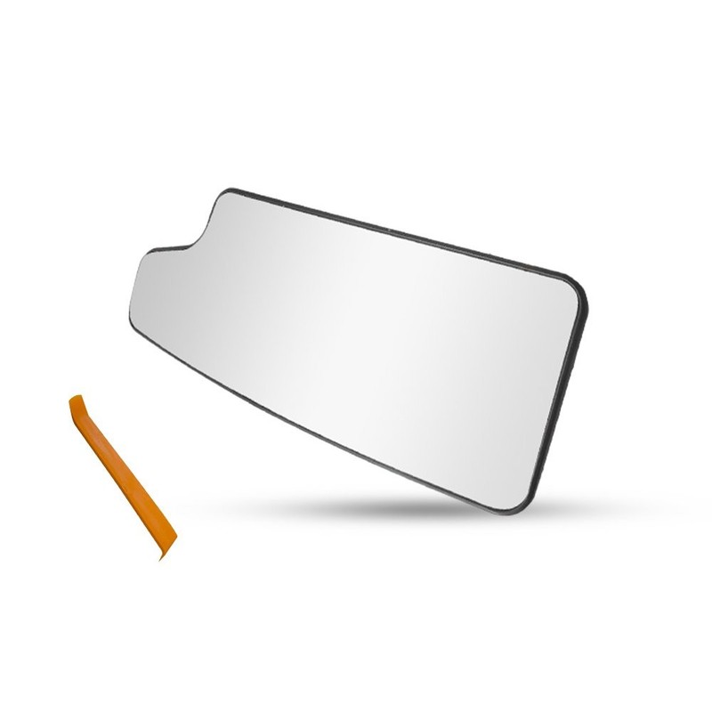 Driver Side Heated Mirror Glass Lower For 20-2021 GMC Sierra 2500/3500 HD 2-20x gallery
