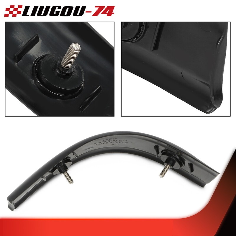 Fit For Ford F-250 Super Duty Cab Black Corner Roof Molding Set of 2 LH & RH gallery