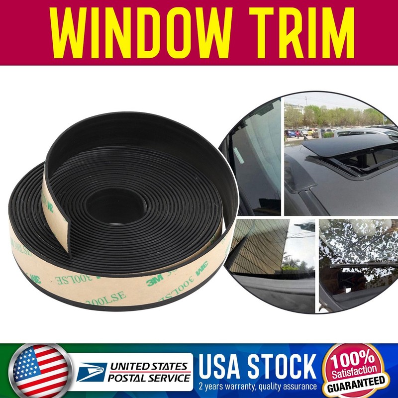 Durable Adhesive Rubber Seal Strip Car skylight Window Trim Edge Waterproof