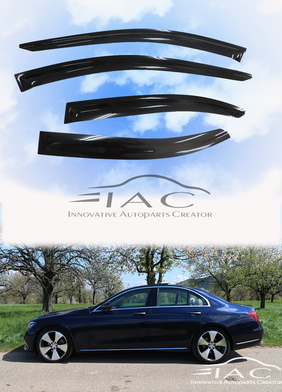 For Mercedes-Benz E-Class SD W213 2017-2023 Window Visor Vent Shade Rain Guard