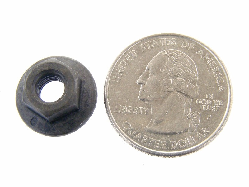MAZDA 6mm Body Bolts & Nuts- M6-1.0 x 20mm Long- 10mm Hex- 20pcs (10ea)- #127 gallery