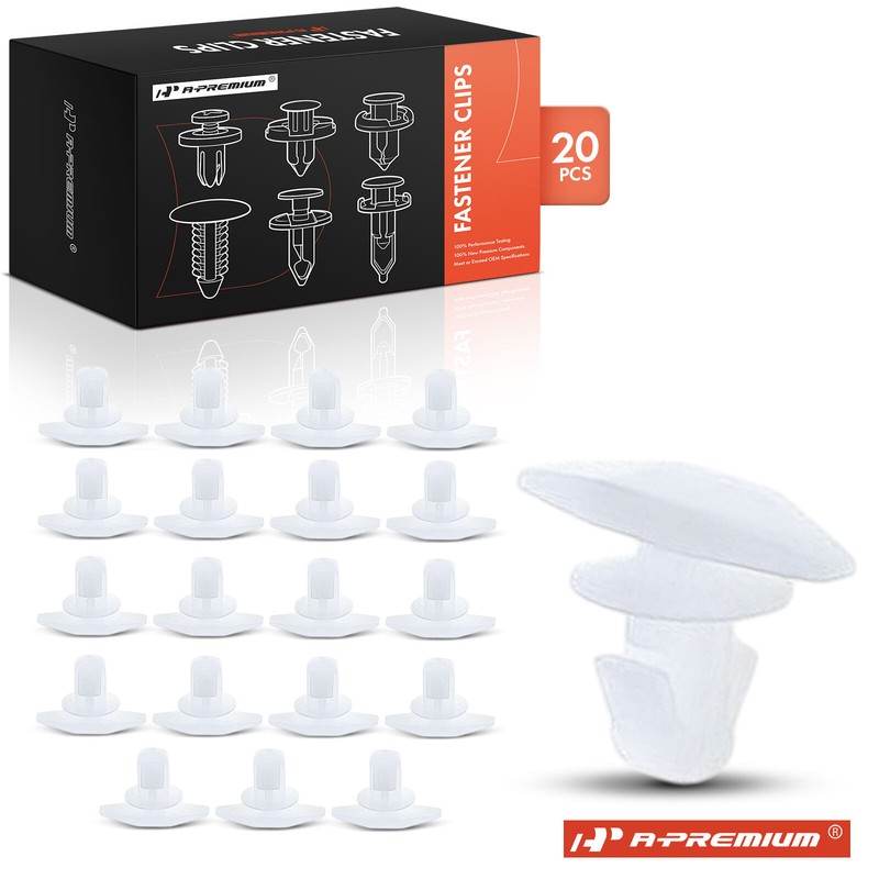 A-Premium 20Pcs 5mm Nylon Weatherstrip Retainer Clips for Buick Regal 97-17 Olds
