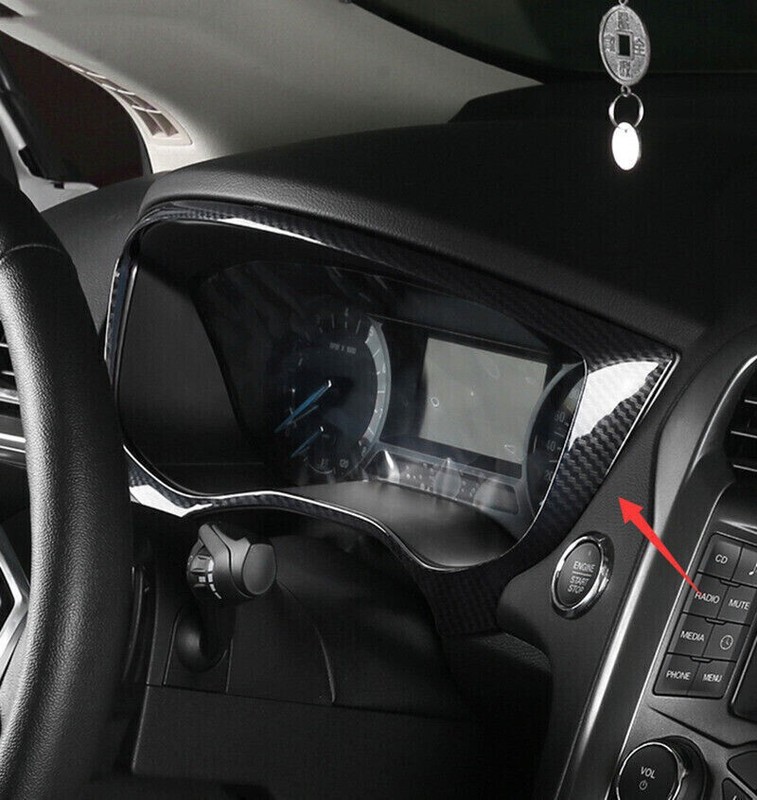 Carbon ABS Interior Kit Cover Car Accessories For Ford Fusion Mondeo 2017-2019 gallery