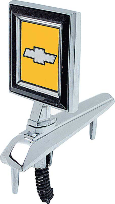 OER Hood Ornament Emblem With Hardware For 1981-1991 Chevy Truck Blazer Suburban