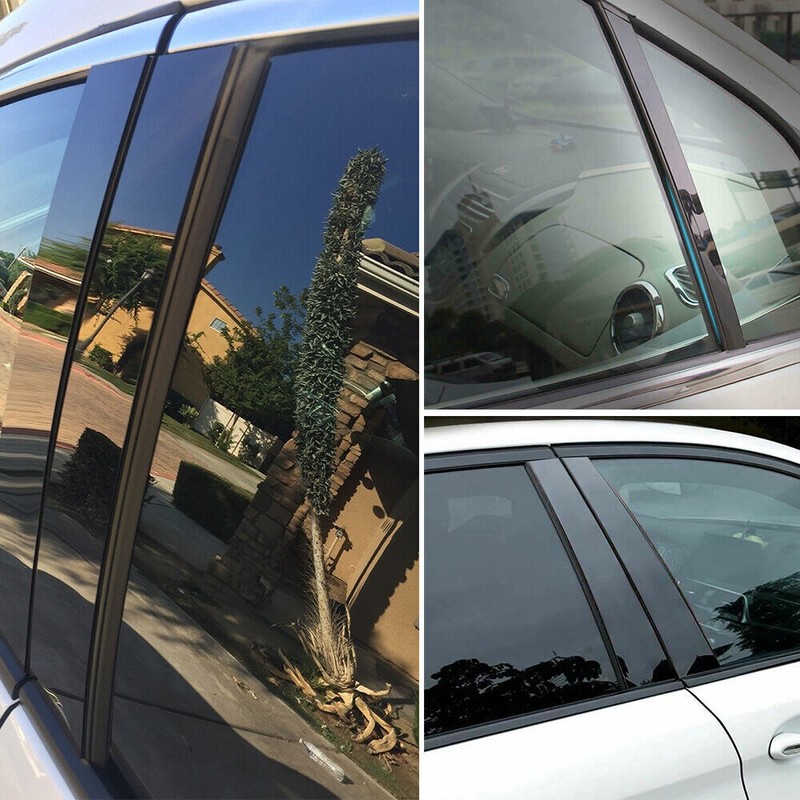 10x Pillar Posts Door Side Window Trim Decal Cover For Chevrolet Cruze 2011-2015 gallery