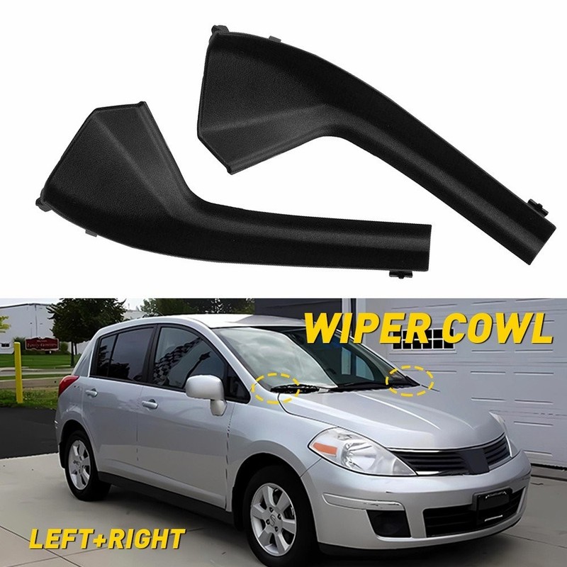 2X Front Wiper Windshield Cowl Cover LeftRight For 2007-2011 Nissan Versa Sedan