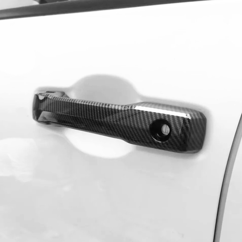 Car Door Handle Cover Trim For Toyota Tundra 2022-2026 Accessories Carbon Fiber gallery
