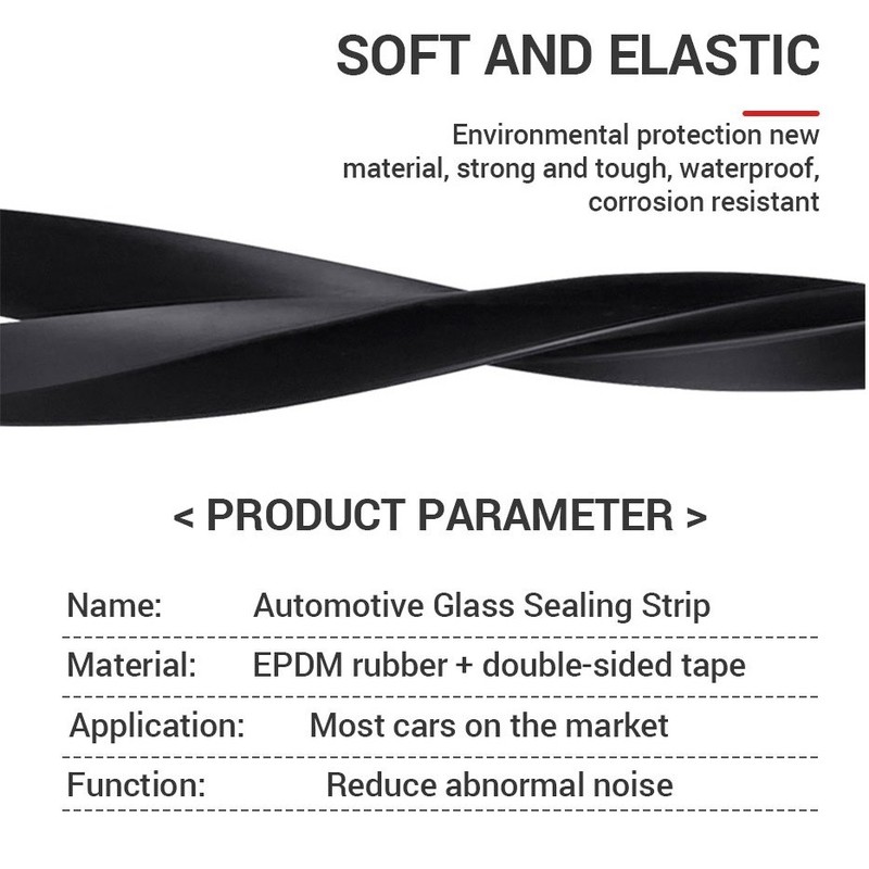 Universal Fit For Volvo 4M V-Shape Car Door Window Edge Moulding Trim Seal Strip gallery