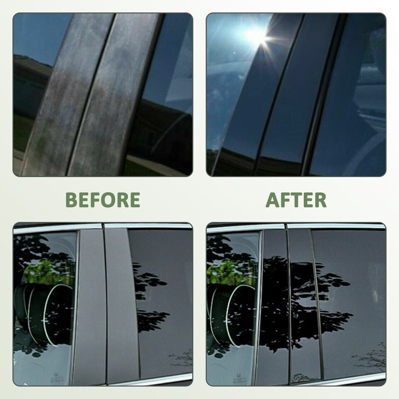 Pillar Posts Door Window Trim Cover Decorative Fit For Honda Ridgeline 09-15 gallery