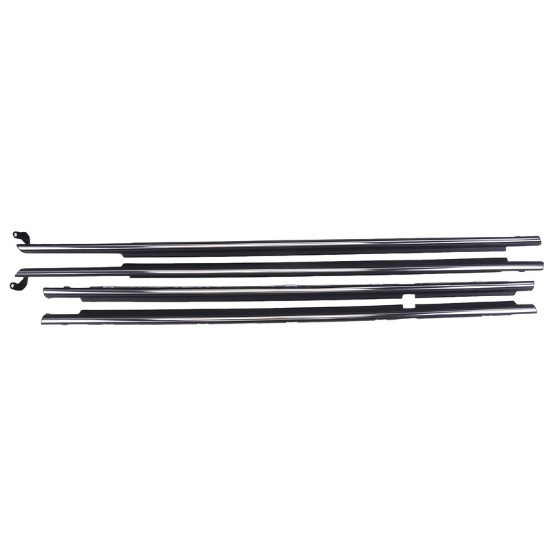 For Toyota 1995-2002 Corolla 4 Pcs Weatherstrip Seals Door Glass Window LH & RH gallery
