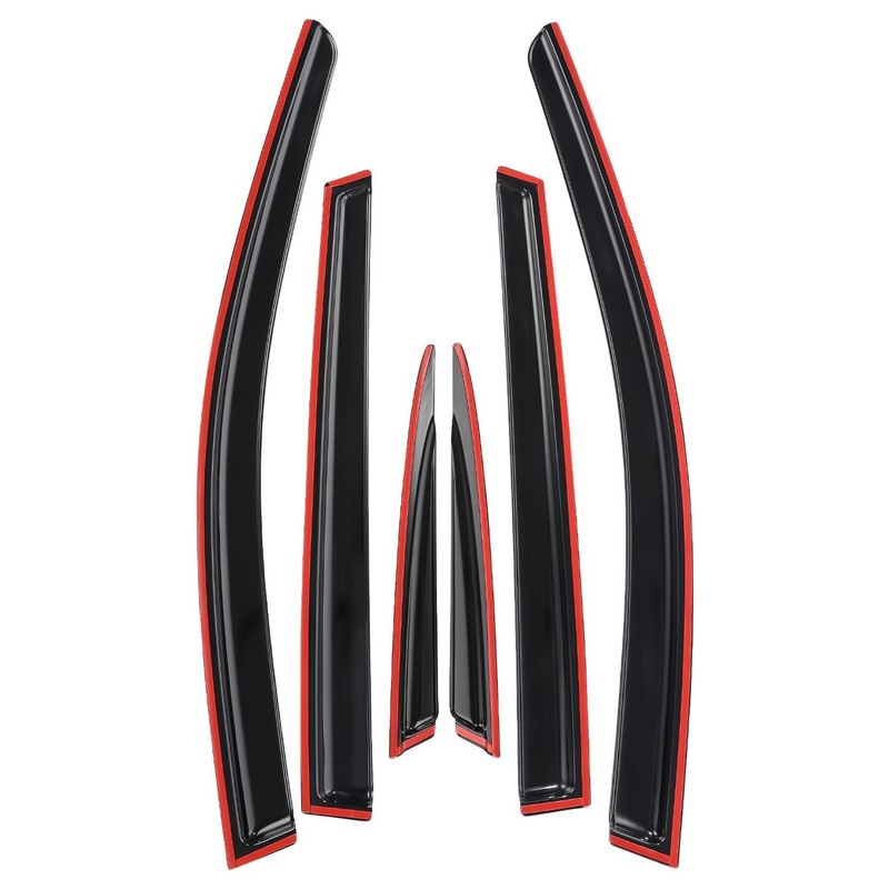 For 2017-2022 Honda CR-V Tape-on Window Visors Vent Rain Guards Wind Deflector gallery