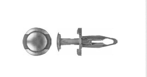 1/4″ (6.4m) Hole Size Flng:19/32″Stem:3/4″Push Typ Retainers Fit GM & Ford 25/PK