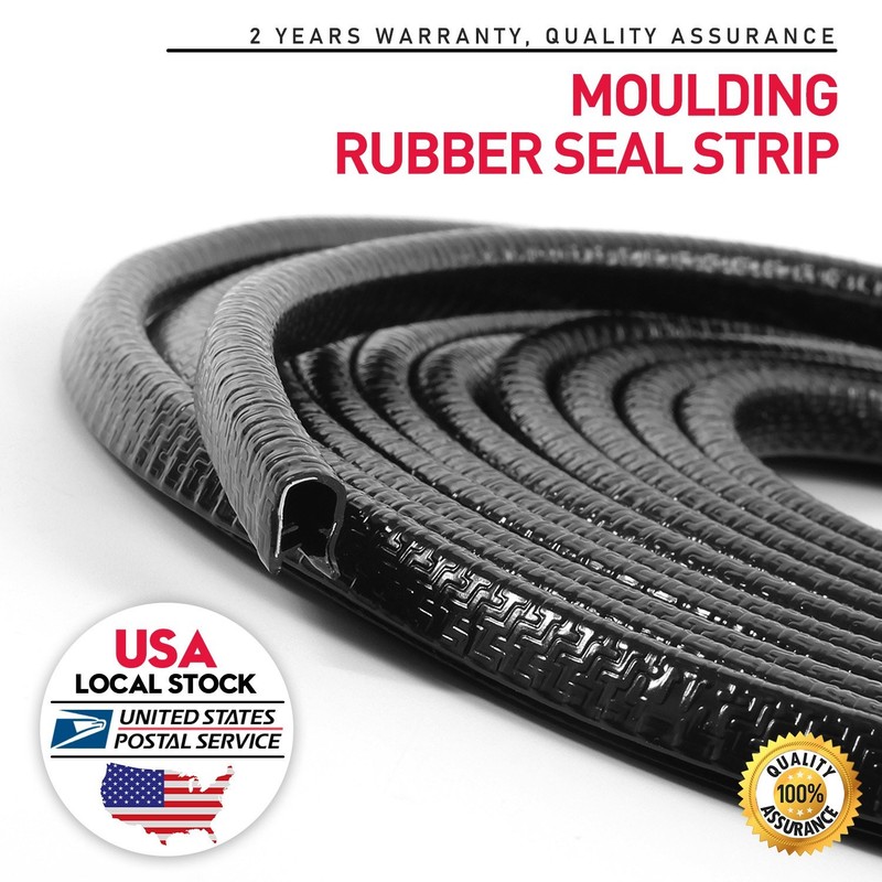 6M Car Door Seal Strip Rubber Weatherstrip Protector Edge Trim Guard Pinchweld