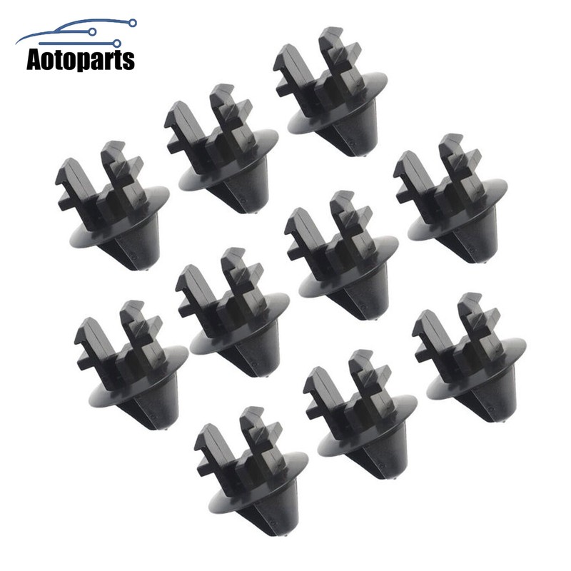 10x Cowl Panel Grille Retainer Clips Fits Ford F-350 Super Duty W708771-S300