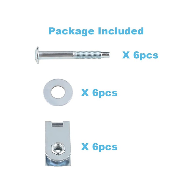 Bed Mounting Hardware 6 Bolt Set Kit For 05-13 ford F150 6 7 Foot Bed 924-313 gallery