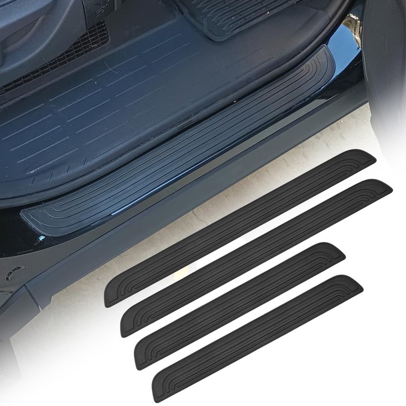 Self Adhesive Anti-Scratch Front & Rear Door Sill Protector Customized For Acura