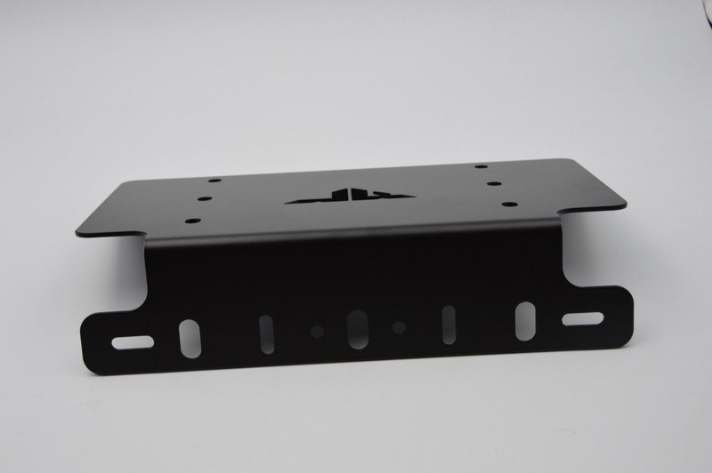 Fit Car Van Audi Front Bumper License Plate LED Light Bar Bracket Support Mount gallery