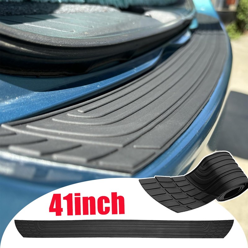 41in For Nissan Rear Bumper Protector Guard Trimmable Anti-Scratch Bumper Cover