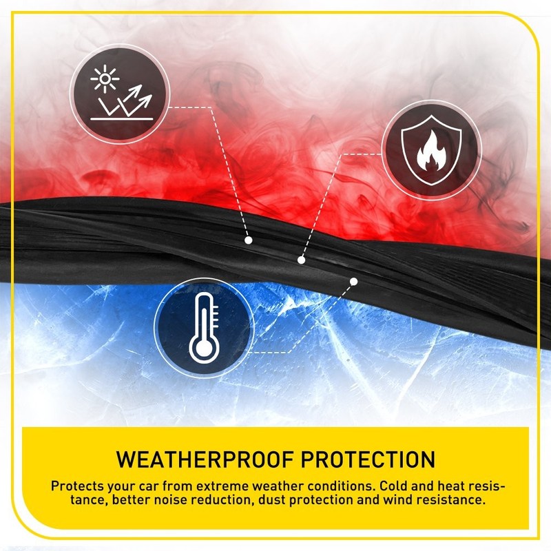 1-10X Trunk Lid Seal Weatherstrip Rubber for Toyota Camry 2007-2011 64461-33070 gallery