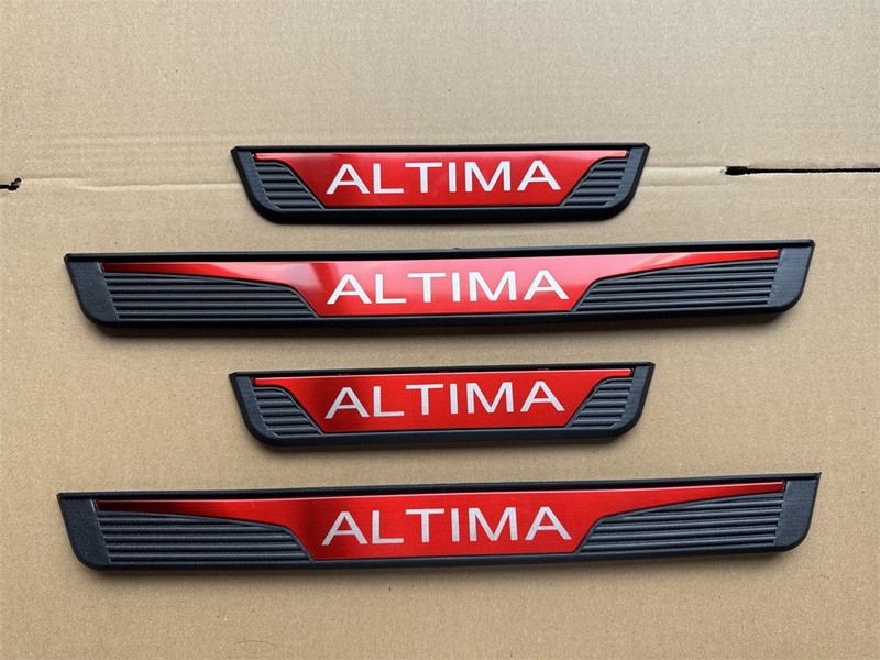 For Nissan Altima Accessories Door Sill Scuff Plate Cover Protector Styling Trim gallery