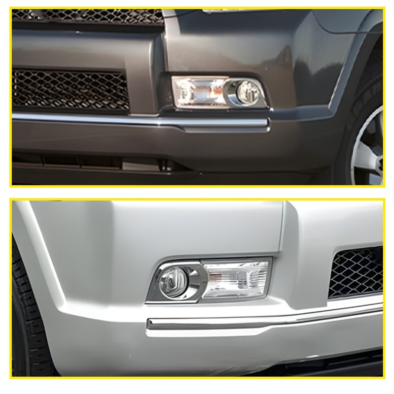 2Pcs Chrome Fog Light Bezel Trim For Toyota 4Runner Trail 2010-2013 Left Right gallery