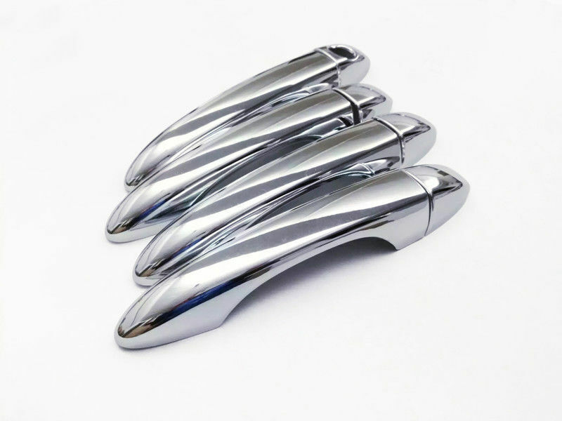 For Jeep Compass 2017 2018 2019 2020-2023 Chrome Side Door Handle Cover Trim 8pc gallery