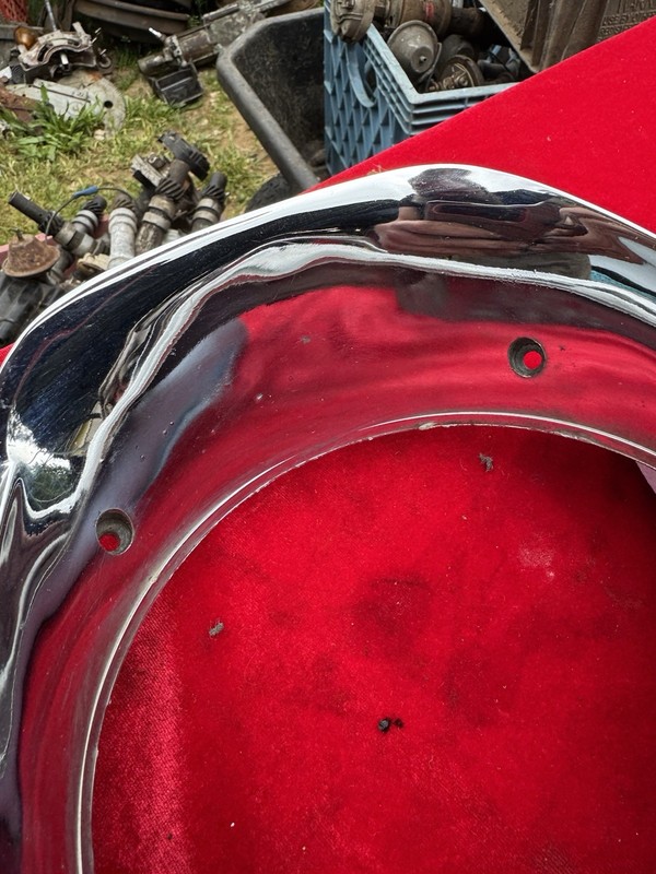 1967 FORD GALAXY 500 ORIGINAL LEFT HEADLIGHT BEZEL FoMoCo C7AB-13064 67 Vintage gallery