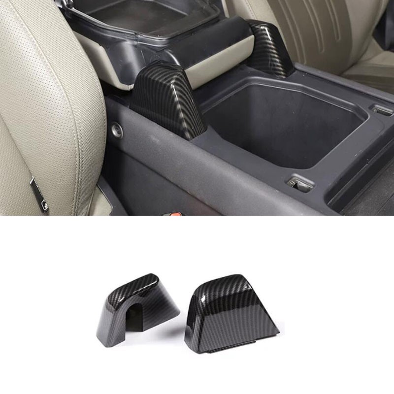 For 2020-26 Land Rover Defender Carbon Look Handrail Box Screw Protection Cover