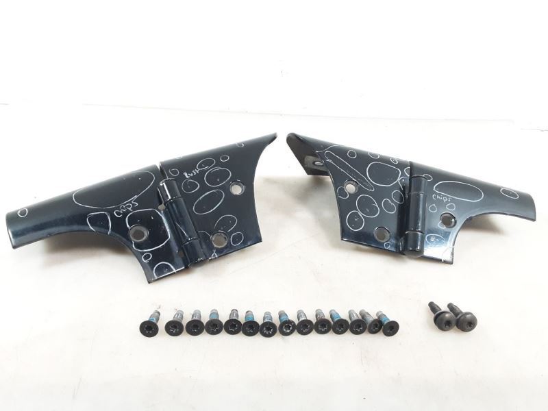 Jeep TJ Wrangler Windshield Hinges PX8 Black 1997 2002 2003 2004 2005 2006 74881 gallery