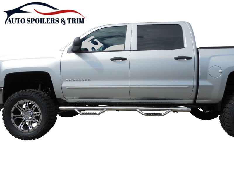 SILVERADO CREW CAB PAINTED BODY SIDE MOLDINGS 2014 2015 2016 2017 2018